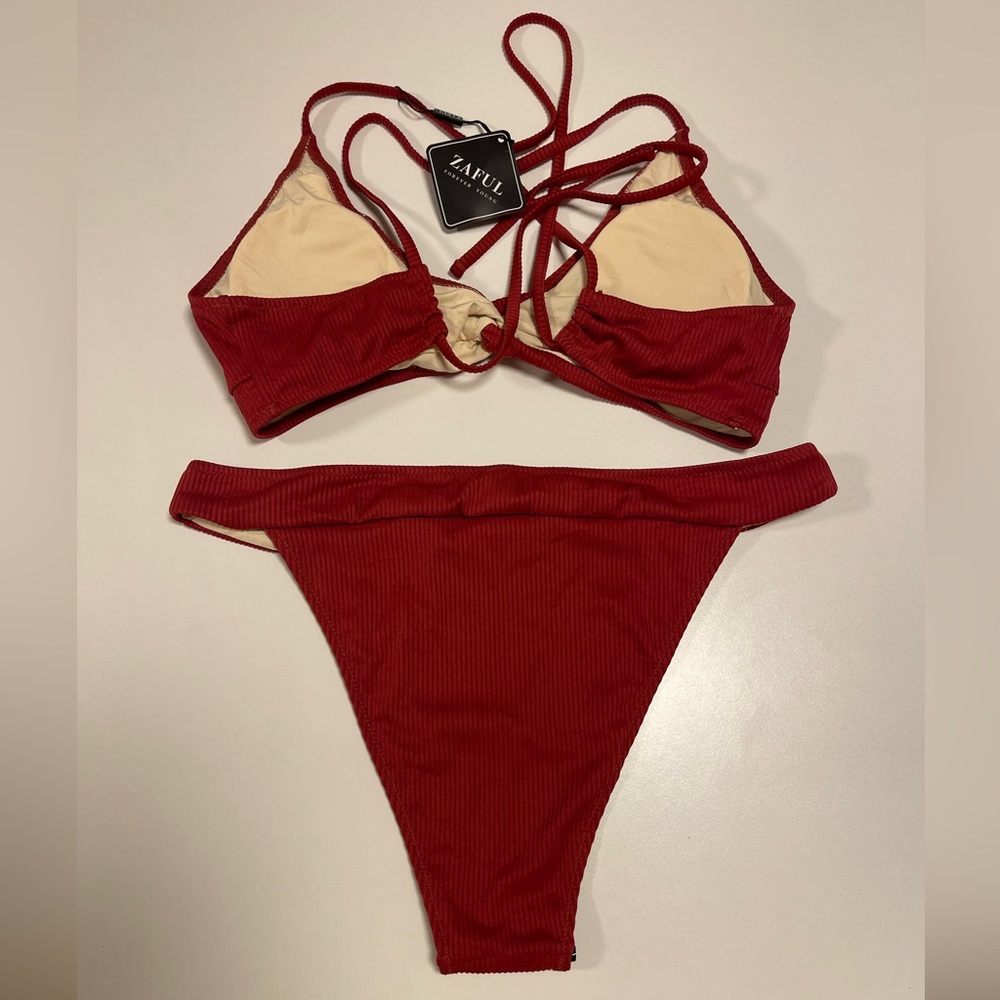 ZAFUL Rust Bikini Set - Picture 4 of 7